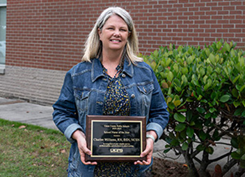  Charlee Williams named UCPS 2024–2025 School Nurse of the Year